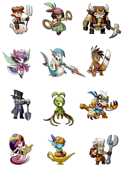 Hero character concepts