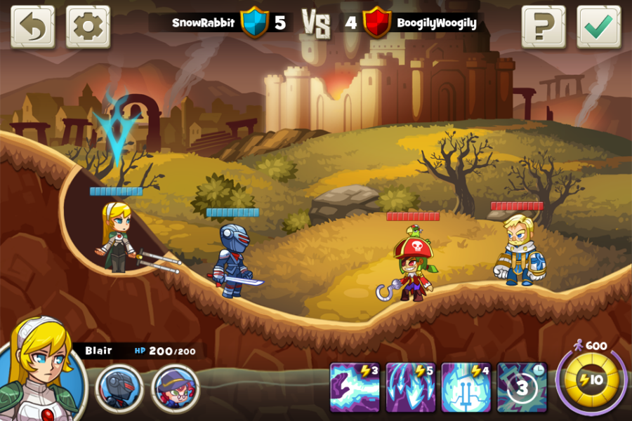 In-game HUD UI design