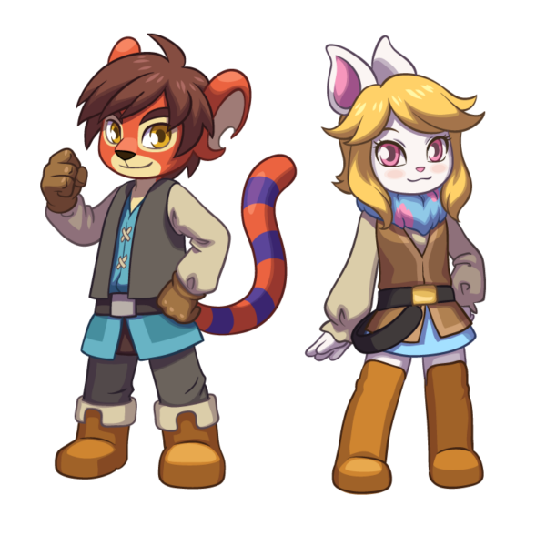 Main avatar character design