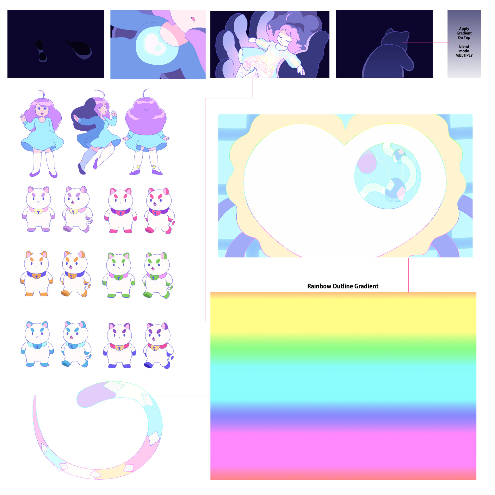 Design, Color, Color Script, Composite Notes, Art Direction